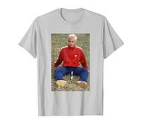 Robbie Williams di Take That nel 1995 di Andy Willsher Maglietta, Uomo, Argento, 3XL