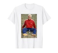 Robbie Williams di Take That nel 1995 di Andy Willsher Maglietta, Uomo, Bianco, 3XL