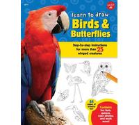 Robbin Cuddy Learn to Draw Birds & Butterflies (Tascabile) Learn to Draw