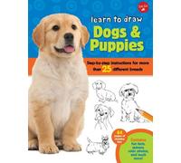 Robbin Cuddy Learn to Draw Dogs & Puppies (Tascabile) Learn to Draw