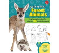 Robbin Cuddy Learn to Draw Forest Animals (Tascabile) Learn to Draw