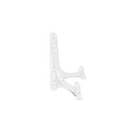 Robe Di Casa 7617500 Confezione 6 Espositori per Piatti Luxor in Plastica Trasparente, Cm 19.5 x 8.5 x 18 H