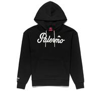 Robe di Kappa - Felpa, Nero, Uomo, Taglio Casual, Modello: Eroi Hood Palermo, Taglia: XXL