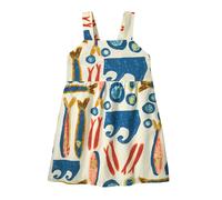 Robe neonato ragazza Patagonia Tidal Threads Blanc 3/6 mois