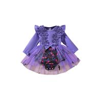 Robe Tutu d'halloween pour bébé Fille,Costume da Regina Costume Ragazza per Halloween di Travestimento Fancy Dress Bebe Fille Jupe Bretelles Carnevale Party Cosplay