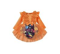 Robe Tutu d'halloween pour bébé Fille,Costume da Regina Costume Ragazza per Halloween di Travestimento Fancy Dress Bebe Fille Jupe Bretelles Carnevale Party Cosplay