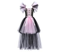 Robe Tutu d'halloween pour Bébé Fille,Costume da Regina Vestito Vampiro Bambina Carnevale Costume Halloween Bebe Fille de Fête Danse Pageant Filles per Cosplay