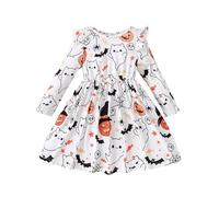 Robe Tutu d'halloween pour Bébé Fille,Vestito Halloween per Ragazza Abito da Vampiro Vestito Streghe Costume Mon Premier Bebe Fille Bandeau Déguisement Cosplay Carnevale