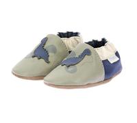 Robeez ODINOSAURUS,Scarpa Layette Kaki Blu, 17/18 EU, Cachi Blu, 17/18 EU