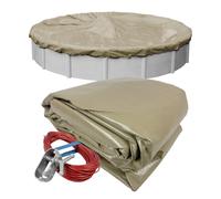 Robelle 3124-4 Copertura per Piscina Invernale Premium, 7,3 m Fuori Terra