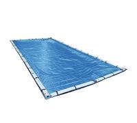 Robelle 541632R-ROB - Copertura invernale per piscina interrata in rete, 4,9 x 9,8 m, 01 - blu