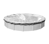 Robelle 5528-4ROB Copertura Invernale per Piscina, Dura-Guard Silver, 8,5 m Fuori Terra