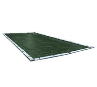 Robelle Copertura Invernale Resistente per Piscine interrate, 6,1 x 12,2 m, Sovrapposizione da 1,5 m (7,6 x 13,7 m di Copertura), Solida Copertura da 20 x 20 cm, 66,9 g/yd2, Stile: 322040R