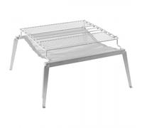 Robens - Timber Mesh Grill L - Barbecue 50 x 47 x 25 cm grigio