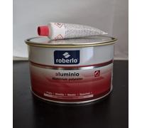 Roberlo Stucco alluminio con pigmenti metallici compreso catalizzatore 1,6 kg