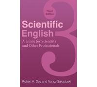 Robert A. Day Nancy Sakaduski Scientific English (Tascabile)