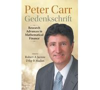 Robert A Jarrow Peter Carr Gedenkschrift: Research Advances I (Copertina rigida)
