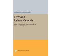 Robert A. Silverman Law and Urban Growth (Copertina rigida)
