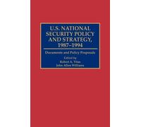 Robert A. Vitas Joh U.S. National Security Policy and Strate (Copertina rigida)