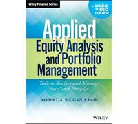 Robert A. Weiga Applied Equity Analysis and Portfolio Management, + (Tascabile)