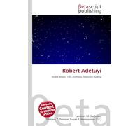 Robert Adetuyi: André Alexis, Trey Anthony, Malcolm Azania