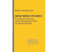 Robert Almeder Rescher Studies (Copertina rigida) Reading Rescher