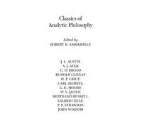 Robert Ammerman Classics of Analytic Philosophy (Tascabile)