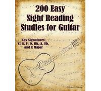 Robert Anthony 200 Easy Sight Reading Studies for Guitar (Tascabile)