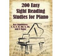 Robert Anthony 200 Easy Sight Reading Studies for Piano (Tascabile)