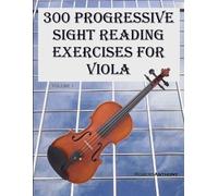 Robert Anthony 300 Progressive Sight Reading Exercises for Viola (Tascabile)
