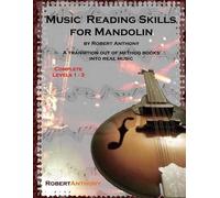 Robert Anthony Music Reading Skills for Mandolin Complete Levels 1 - (Tascabile)
