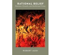 Robert Audi Rational Belief (Tascabile)