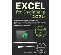 Robert B Klatt Excel for Beginners (Tascabile)