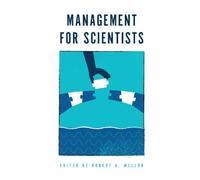 Robert B. Mellor Management for Scientists (Copertina rigida)