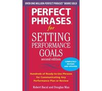 Robert Bacal Do Perfect Phrases for Setting Performance Goals, Secon (Tascabile)
