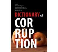 Robert Barrington Dictionary of Corruption (Tascabile)
