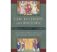 Robert Benson Law, Rulership, and Rhetoric (Tascabile)
