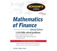 Robert Brown Pe Schaum's Outline of Mathematics of Finance, Second (Tascabile)
