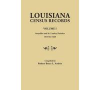 Robert Bruce L Ardoin Louisiana Census Records. Volume I (Tascabile)