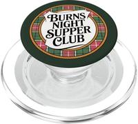ROBERT BRUCIA CENTRO NOTTE CON TARTAN PopSockets PopGrip per MagSafe