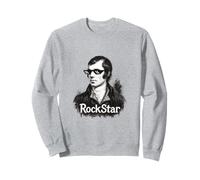 Robert Burns Rockstar Poeta Design Felpa