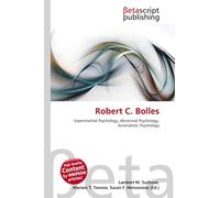 Robert C. Bolles: Experimental Psychology, Abnormal Psychology, Anomalistic Psychology