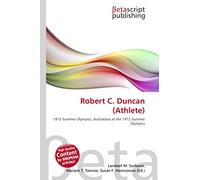 Robert C. Duncan (Athlete): 1912 Summer Olympics, Australasia at the 1912 Summer Olympics