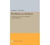 Robert C. Gunning Problems in Analysis (Tascabile) Princeton Mathematical Series