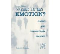 Robert C. Solomon What is an Emotion? (Tascabile)