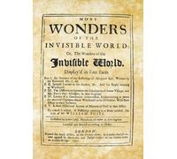 Robert Calef Katie Fox More Wonders of the Invisible World (Copertina rigida)