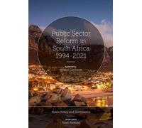 Robert Cameron Public Sector Reform in South Africa 1994-2021 (Copertina rigida)