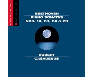Robert Casadesu Beethoven: Piano Sonatas 14, 23, 24 & 26 Essential Classic (CD)