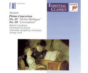 Robert Casadesus Mozart: Piano Concertos, No. 21 & 26 Essential Classics (CD)