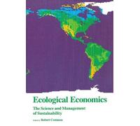 Robert Costanza Ecological Economics (Tascabile)